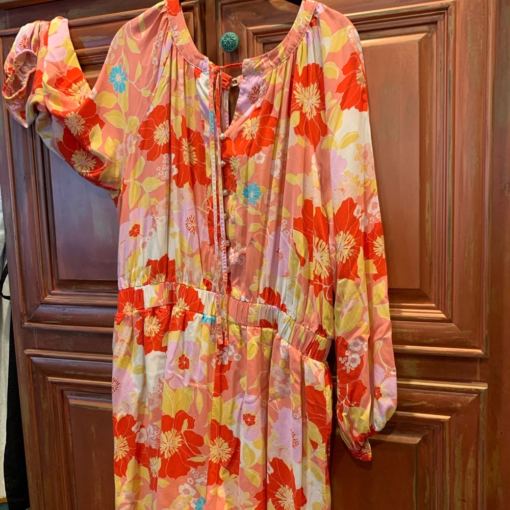 Floral Multicolor romper
